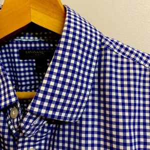 Banana Republic Grant Slim Fit S Long Sleeve Shirt